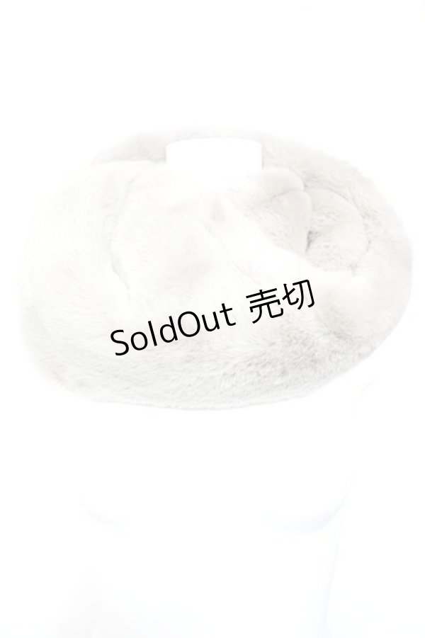 画像1: axes femme / エコファースヌード  グレー Y-26-01-24-021-AX-ZA-SZ-ZT0204L (1)