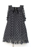 画像1: Angelic Pretty / Charming Dotワンピース  黒 Y-26-01-24-104-AP-OP-SZ-ZY (1)