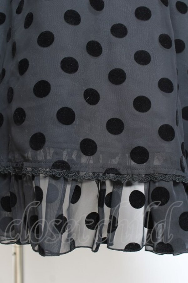 画像6: Angelic Pretty / Charming Dotワンピース  黒 Y-26-01-24-104-AP-OP-SZ-ZY (6)