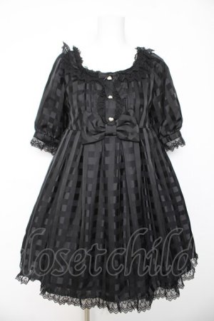 画像: Angelic Pretty / スフレドールワンピース  黒 Y-26-01-24-106-AP-OP-SZ-ZY