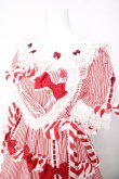 画像3: BABY, THE STARS SHINE BRIGHT / Patissiere Bonbon Ribbonワンピース  赤 Y-26-01-24-111-BA-OP-SZ-ZY (3)