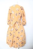 画像2: PINK HOUSE / 犬柄ワンピース F オレンジ Y-26-01-24-118-LO-OP-SZ-ZY (2)