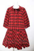 画像1: PINK HOUSE / ターランチェックワンピース F 赤 Y-26-01-24-119-LO-OP-SZ-ZY (1)