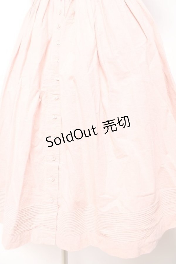 画像4: PINK HOUSE / ヒナギク刺繍ベルト付きワンピース F ピンク Y-26-01-24-124-LO-OP-SZ-ZY (4)