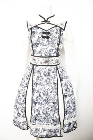 画像: Hoshibako Works / 青華磁ロングワンピース  白 Y-26-01-24-128-LO-OP-SZ-ZY