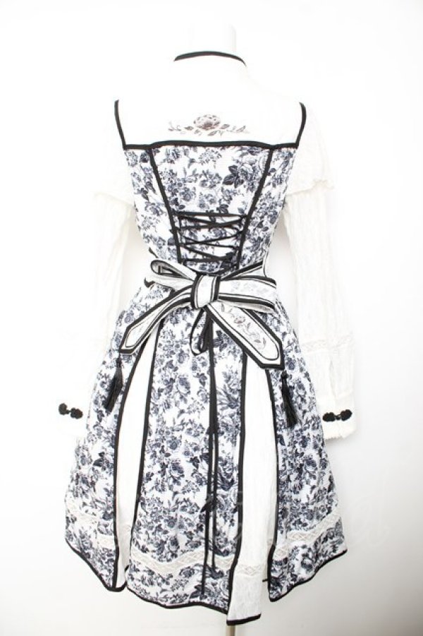 画像2: Hoshibako Works / 青華磁ロングワンピース  白 Y-26-01-24-128-LO-OP-SZ-ZY (2)