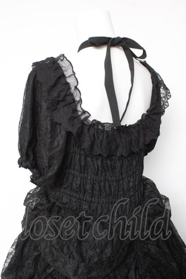 画像5: Vallee lys / Mellow Melody Dress  ブラック Y-26-01-24-132-GO-OP-SZ-ZY (5)