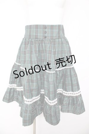 画像: Eri Aino's Collection / シャーロットの水曜日スカート  グリーン Y-26-01-24-146-LO-SK-SZ-ZY