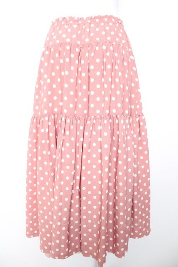 画像2: PINK HOUSE / 2021ハッピーセットドットスカート F ピンク Y-26-01-24-151-LO-SK-SZ-ZY (2)