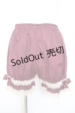 画像: ALICE and the PIRATES / 夢か現か、記憶の中のPiste d'un cirque “Jumeaux”ドロワーズ  ワイン Y-26-01-24-152-PA-PA-SZ-ZY