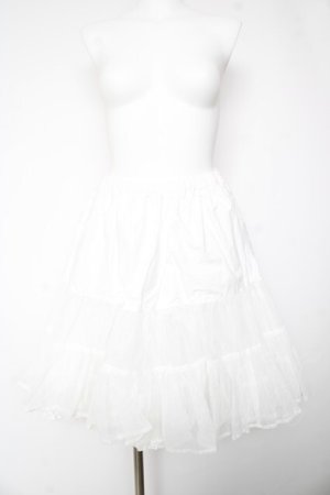 画像: BABY, THE STARS SHINE BRIGHT / ふわふわロングパニエ  白 Y-26-01-24-156-BA-SK-SZ-ZY