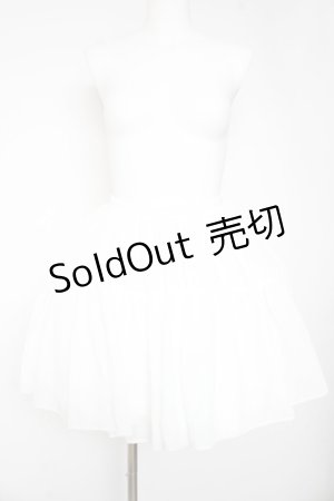 画像: Snowdrop to Saint Maria / ワイヤーパニエ  白 Y-26-01-24-157-LO-SK-SZ-ZY