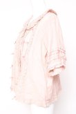 画像2: PINK HOUSE / ローンフリルブラウス F ピンク Y-26-01-24-038-LO-BL-SZ-ZY (2)