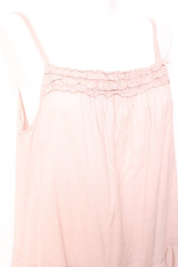 画像5: PINK HOUSE / ローンキャミソールワンピース  ピンク Y-26-01-27-015-LO-OP-SA-ZY (5)