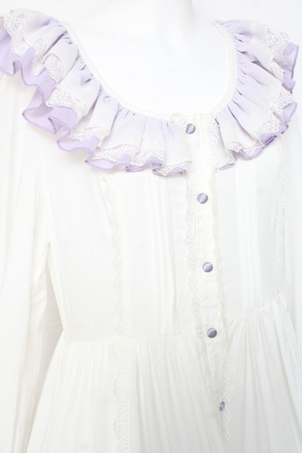 画像6: Hoshibako Works / 城咲ロンドン x HoshibakoWorksコラボレーションワンピース  ホワイト Y-26-01-27-027-LO-OP-SZ-ZY (6)