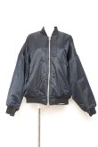 画像1: CIVARIZE / レースアップビッグシルエットMA-1ジャケット 44 ブラック Y-26-01-27-028-GO-CO-YM-ZY (1)