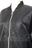 画像5: CIVARIZE / レースアップビッグシルエットMA-1ジャケット 44 ブラック Y-26-01-27-028-GO-CO-YM-ZY (5)