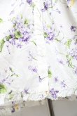 画像8: PINK HOUSE / リトルヴァイオレットプリントミディワンピース F 白 Y-26-01-27-036-LO-OP-SZ-ZY (8)