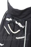 画像5: Angelic Pretty / スカラップドーリィスカート  黒×白 Y-26-01-27-038-AP-SK-SZ-ZY (5)