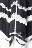 画像6: Angelic Pretty / スカラップドーリィスカート  黒×白 Y-26-01-27-038-AP-SK-SZ-ZY (6)