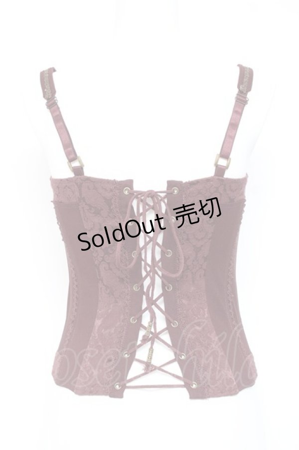 画像3: OZZ ANGELO / ナポレオンビスチェ  エンジ Y-26-01-27-041-OO-TO-SZ-ZY (3)