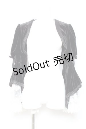 画像: Hoshibako Works / Rozen Maiden x HoshibakoWorks　水銀燈ボレロ  ベルベット:ブラックホワイト Y-26-01-27-043-LO-TO-SZ-ZY