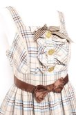 画像5: Angelic Pretty / オリジナルタータンジャンパースカートセット - ベージュ Y-26-01-27-046-AP-OP-SZ-ZY (5)