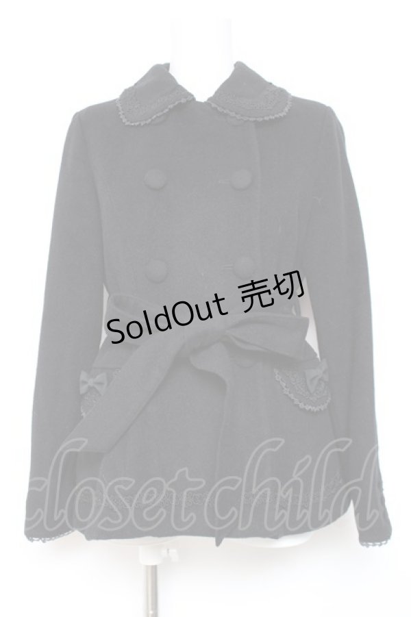 画像1: Mary Magdalene / アマンディーヌコート  黒 Y-26-01-27-047-CL-CO-AS-ZY (1)