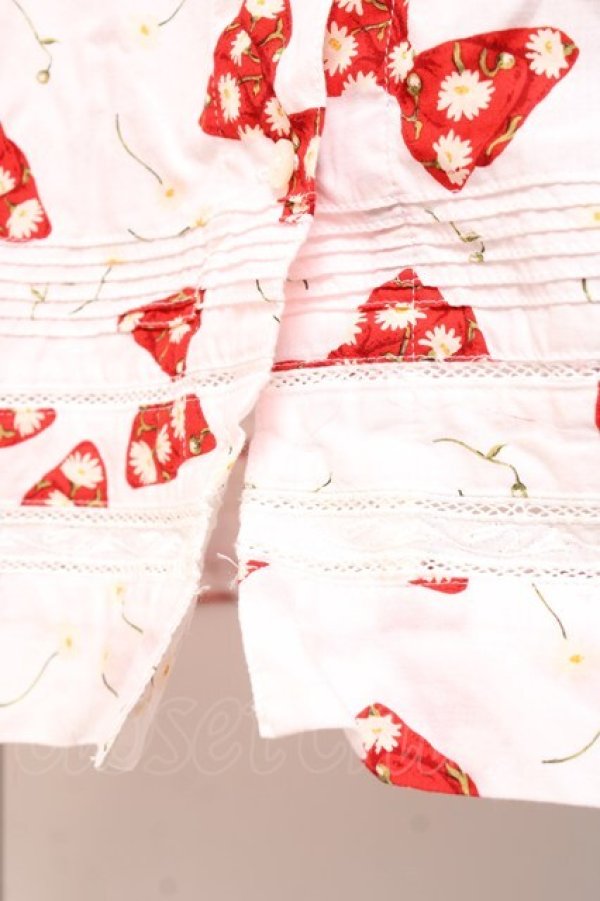 画像7: PINK HOUSE / ひなぎくリボン柄ワンピース F 白 Y-26-01-27-005-LO-OP-SZ-ZY (7)