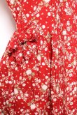 画像6: PINK HOUSE / ローズプリントワンピース  赤 Y-26-01-27-007-LO-OP-SZ-ZY (6)