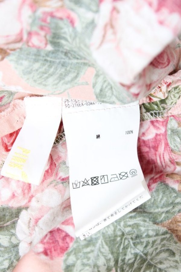 画像8: PINK HOUSE / エターナルローズプリントミディワンピース  ピンク Y-26-01-27-009-LO-OP-SA-ZY (8)