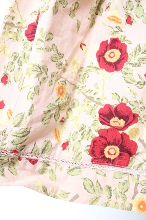 画像8: PINK HOUSE / 野ばらプリントワンピース  ピンク Y-26-01-27-001-LO-OP-SZ-ZY (8)