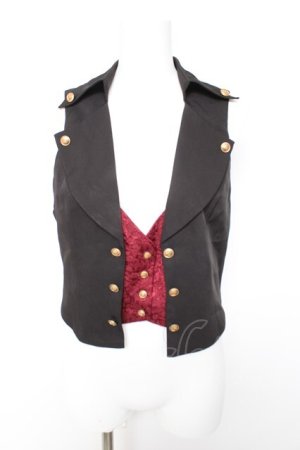 画像: Amavel / Wonder Trickレイヤードベスト F ブラック Y-26-01-28-048-CA-TO-SZ-ZY