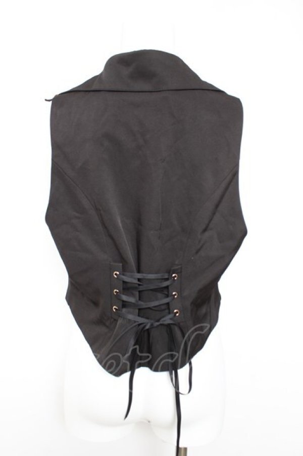 画像2: Amavel / Wonder Trickレイヤードベスト F ブラック Y-26-01-28-048-CA-TO-SZ-ZY (2)