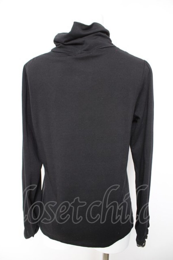 画像2: axes femme / ハシゴレース使いタートル M 黒 Y-26-01-28-050-AX-TO-SZ-ZY (2)