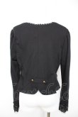 画像2: axes femme / ペプラムデザインボレロ M 黒 Y-26-01-28-054-AX-TO-SZ-ZY (2)