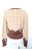 画像2: Angelic Pretty / Melty Royal Chocolate ニットカーディガン  モカ Y-26-01-28-066-AP-TO-SZ-ZY (2)