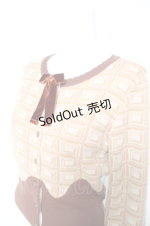 画像3: Angelic Pretty / Melty Royal Chocolate ニットカーディガン  モカ Y-26-01-28-066-AP-TO-SZ-ZY (3)
