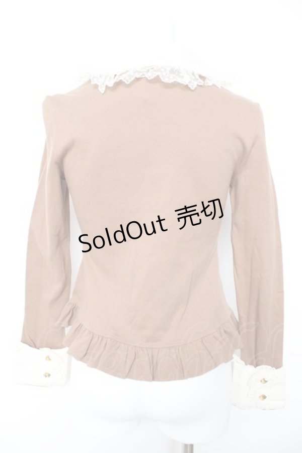 画像2: Angelic Pretty / Royal Crownボウタイカットソー  モカ Y-26-01-28-067-AP-BL-SZ-ZY (2)