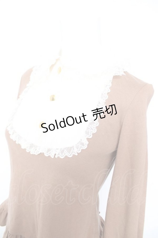 画像3: Angelic Pretty / Royal Crownボウタイカットソー  モカ Y-26-01-28-067-AP-BL-SZ-ZY (3)