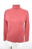 画像1: axes femme / ハイネックニット  ピンク Y-26-01-28-069-AX-TO-SZ-ZY (1)