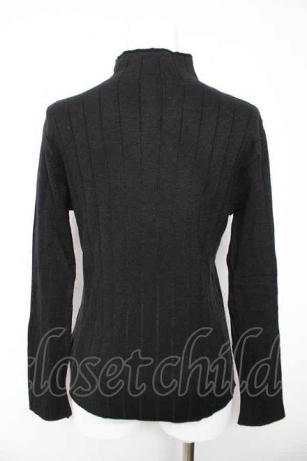 画像2: axes femme / ハイネックニット  黒 Y-26-01-28-070-AX-TO-SZ-ZY (2)