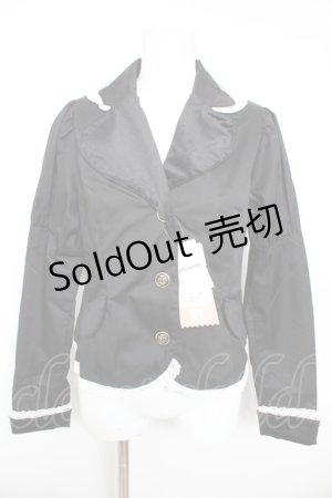 画像: Eri Aino's collaboration / TT*AINツイルベロアジャケット  黒 Y-26-01-28-072-LO-JA-SZ-ZT0220E