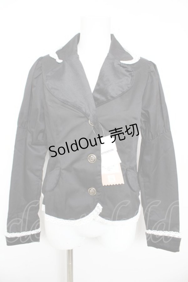 画像1: Eri Aino's collaboration / TT*AINツイルベロアジャケット  黒 Y-26-01-28-072-LO-JA-SZ-ZT0220E (1)