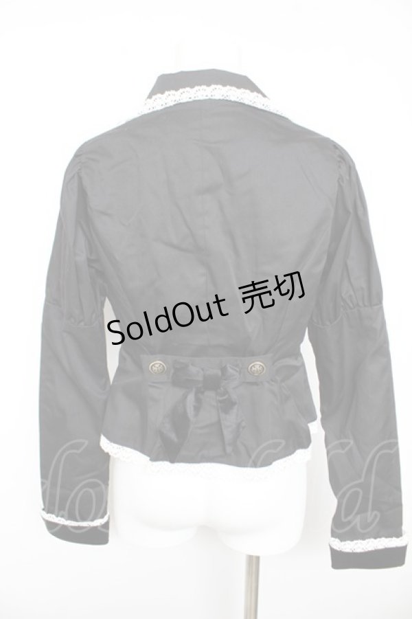 画像2: Eri Aino's collaboration / TT*AINツイルベロアジャケット  黒 Y-26-01-28-072-LO-JA-SZ-ZT0220E (2)