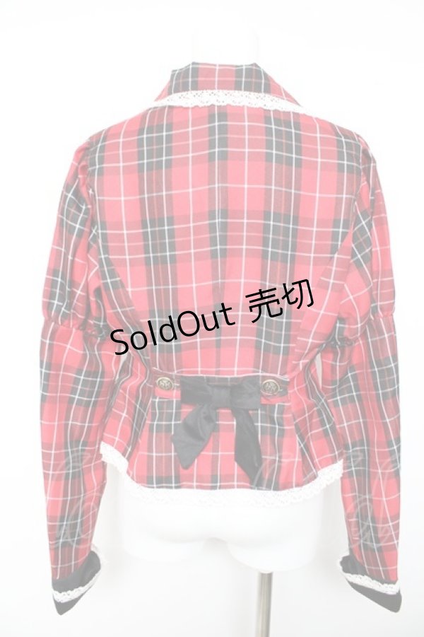 画像2: Eri Aino's Collection / シャーロットの水曜日ジャケット  赤 Y-26-01-28-073-LO-JA-SZ-ZT0220E (2)