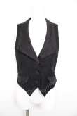 画像1: PEACE NOW / 後ろベルト付き燕尾ベスト M 黒 Y-26-01-28-075-PU-TO-SZ-ZY (1)