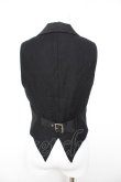 画像2: PEACE NOW / 後ろベルト付き燕尾ベスト M 黒 Y-26-01-28-075-PU-TO-SZ-ZY (2)