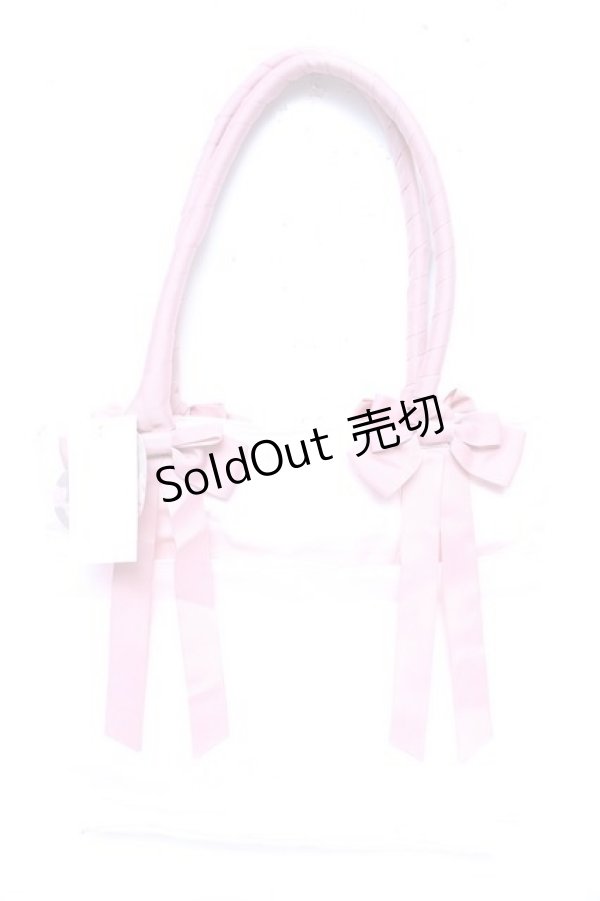 画像2: m petit by misako / TT*AM*キャンバストートバッグ  淡桃 Y-26-01-28-012-LO-BG-SZ-ZY (2)