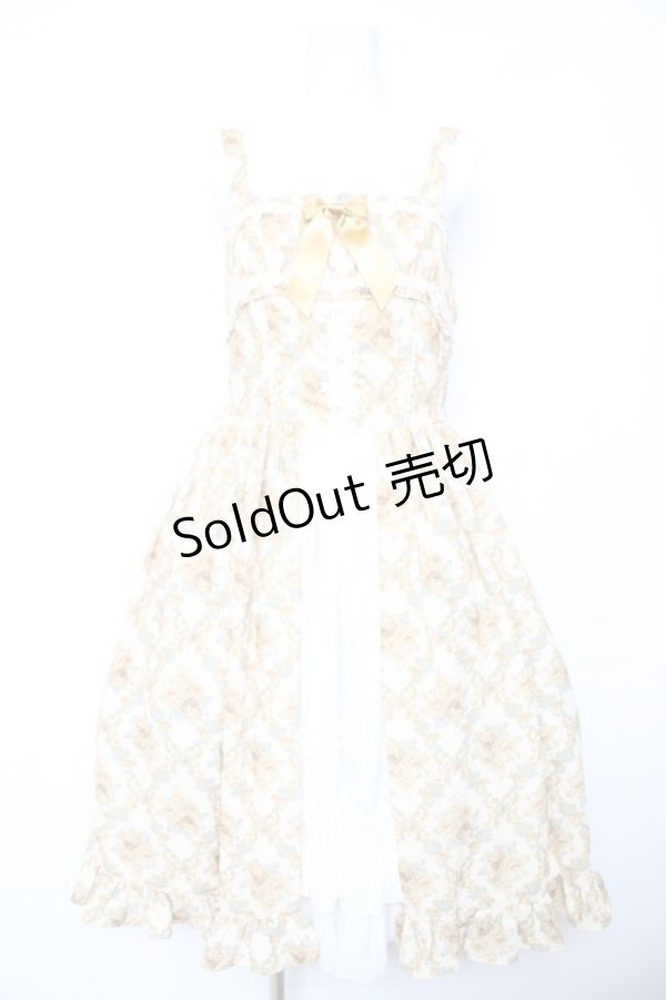 画像1: axes femme kawaii / クラシックローズジャンスカ M イエロー Y-26-01-28-092-AX-OP-SZ-ZY (1)